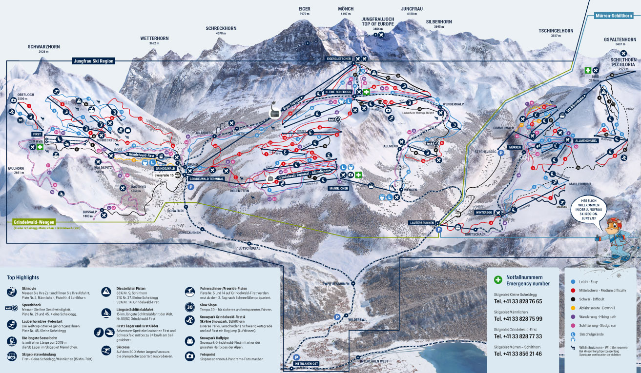 Jungfrau ski area
